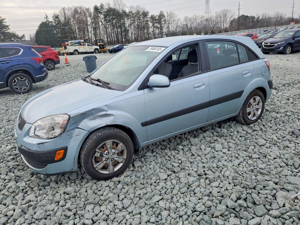 KIA RIO 2009 with VIN KNADE243696466056 - Photo from auction