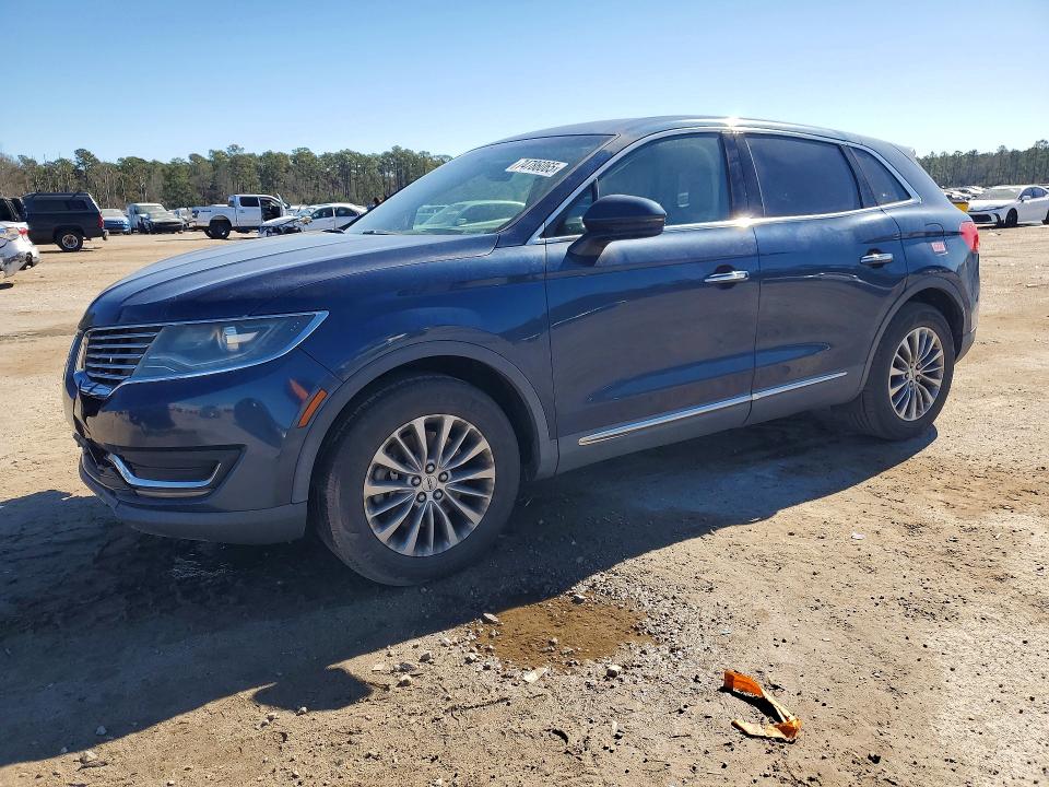 LINCOLN MKX SELECT 2017 with VIN 2LMPJ6KR4HBL33953 - Photo from auction