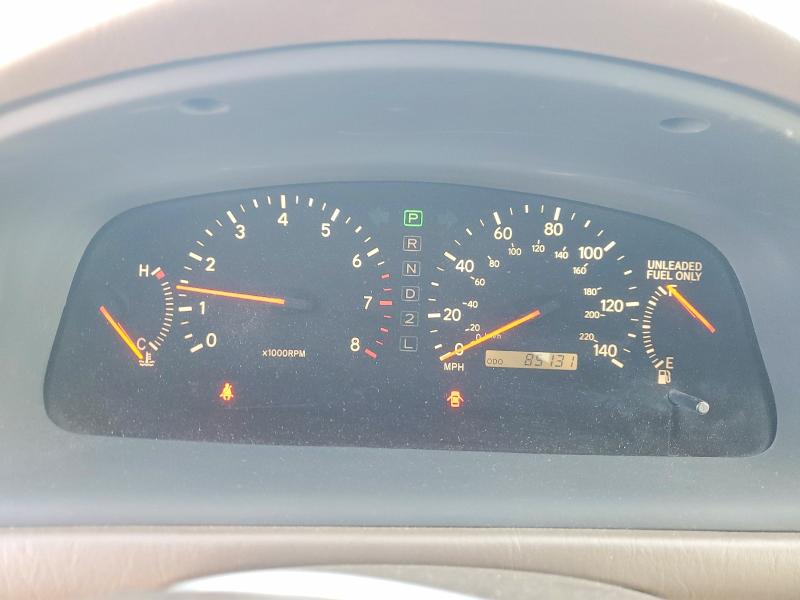 Photo 9 from auction – 1999 LEXUS ES 300 with VIN JT8BF28G8X0234738
