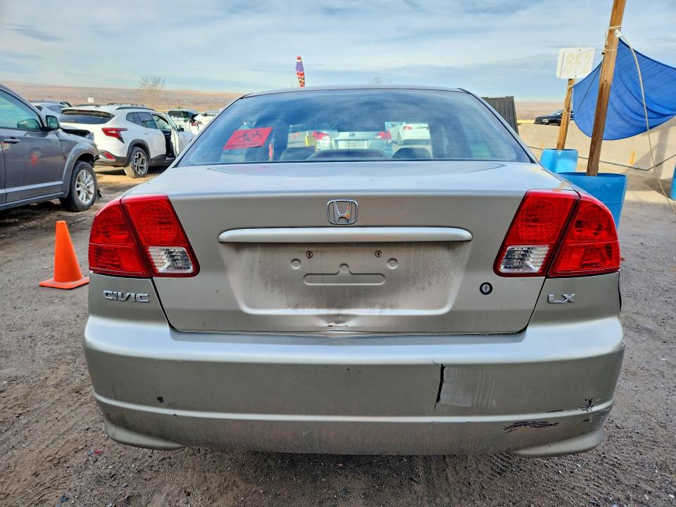 Photo 6 from auction – 2005 HONDA CIVIC with VIN 2HGES16535H628678