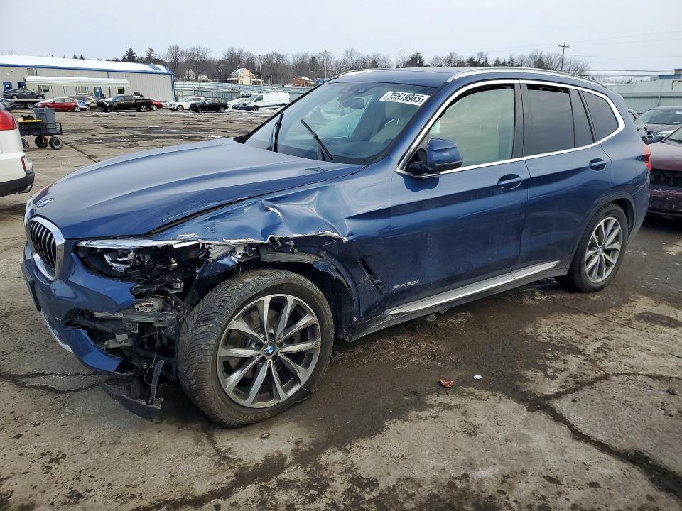 BMW X3 2018 with VIN 5UXTR9C58JLC83635 - Photo from auction