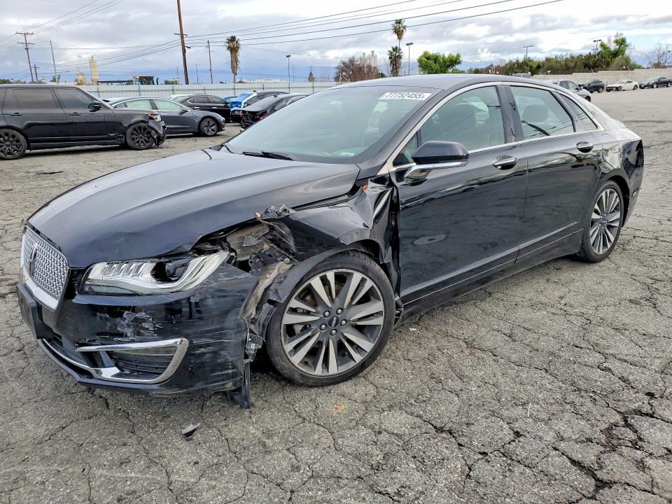 LINCOLN MKZ 2017 with VIN 3LN6L5MUXHR646388 - Photo from auction