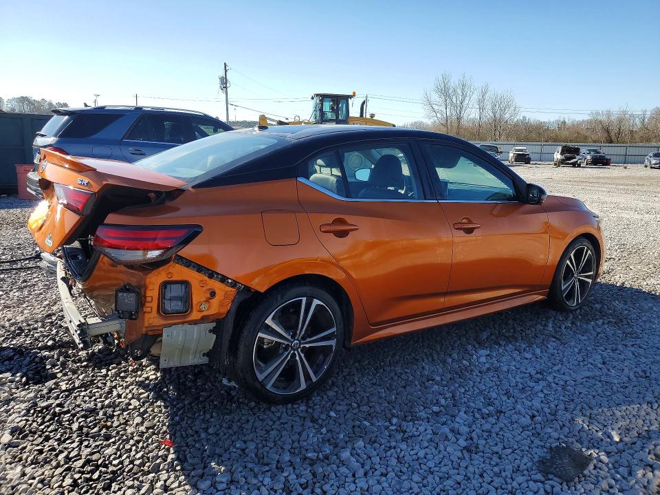 Photo 3 from auction – 2023 NISSAN SENTRA SR with VIN 3N1AB8DV0PY282484