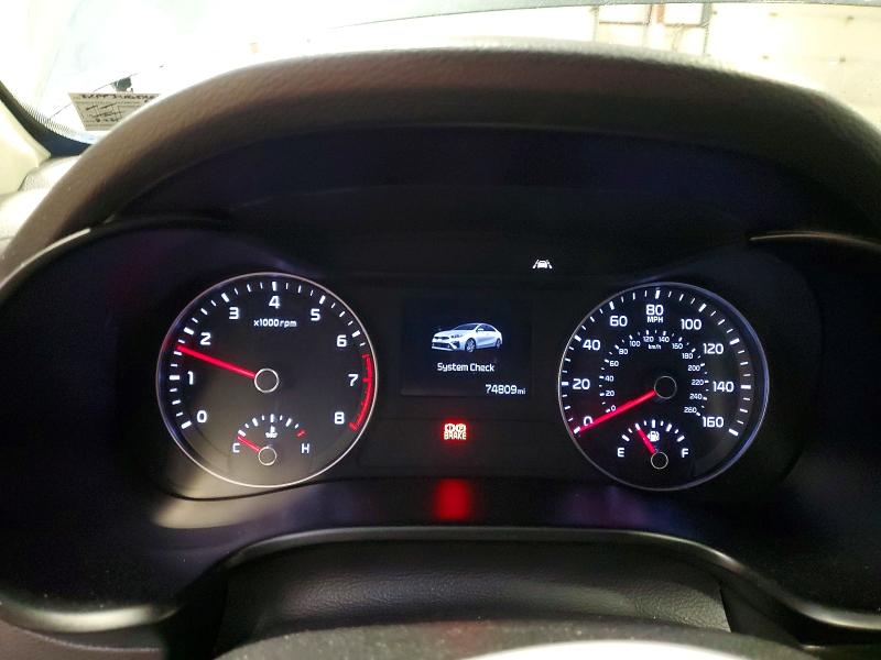 Photo 9 from auction – 2019 KIA FORTE with VIN 3KPF34AD5KE045732