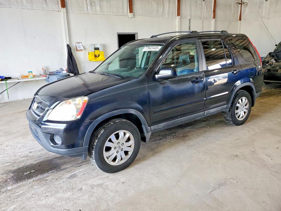Photo 1 from auction – 2006 HONDA CR-V SE with VIN SHSRD78966U431646