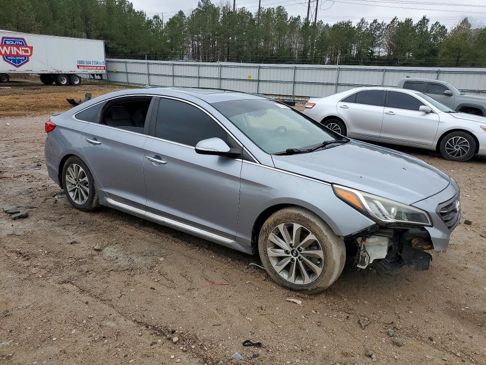Photo 4 from auction – 2017 HYUNDAI SONATA with VIN 5NPE34AF1HH484122