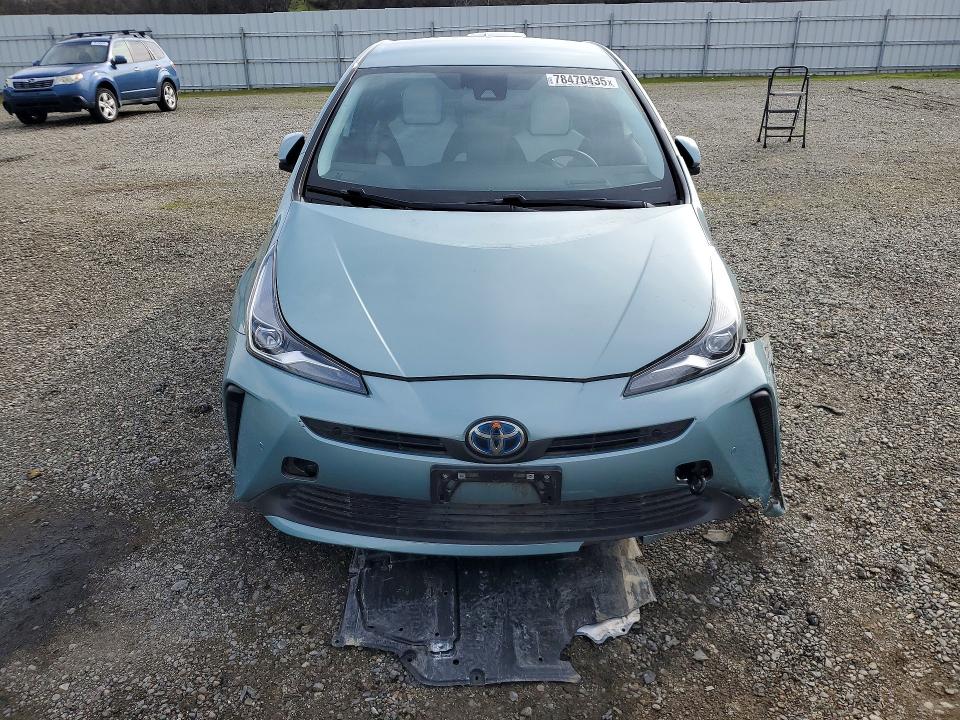 Photo 5 from auction – 2021 TOYOTA PRIUS with VIN JTDKAMFU5M3135728