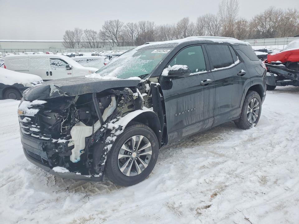 CHEVROLET EQUINOX 2025 with VIN 3GNAXHEG8SL104852 - Photo from auction
