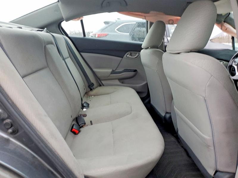 Photo 10 from auction – 2013 HONDA CIVIC LX with VIN 2HGFB2F50DH576905
