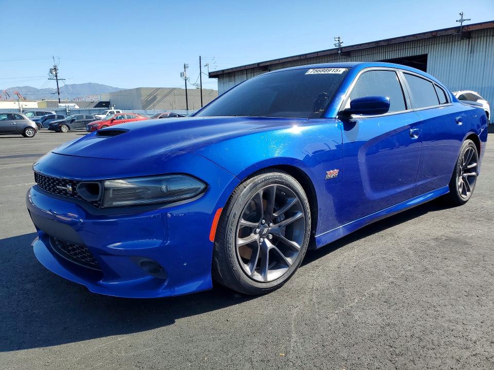 DODGE CHARGER SC 2022 with VIN 2C3CDXGJ3NH194474 - Photo from auction