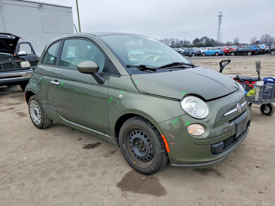 Photo 4 from auction – 2012 FIAT 500 with VIN 3C3CFFAR2CT306351
