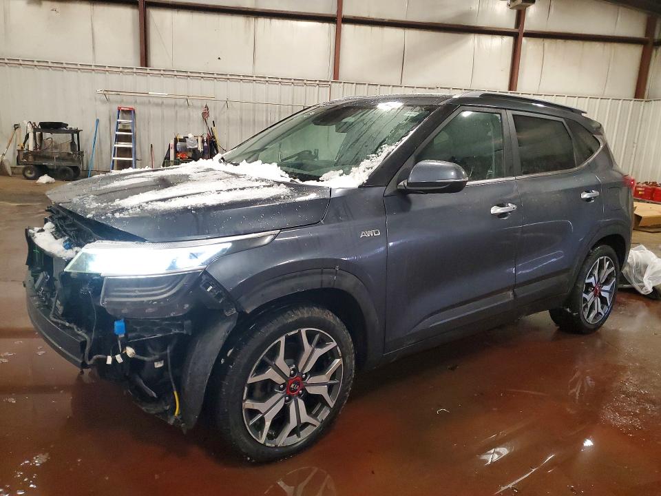 KIA SELTOS SX 2021 with VIN KNDETCA26M7208122 - Photo from auction