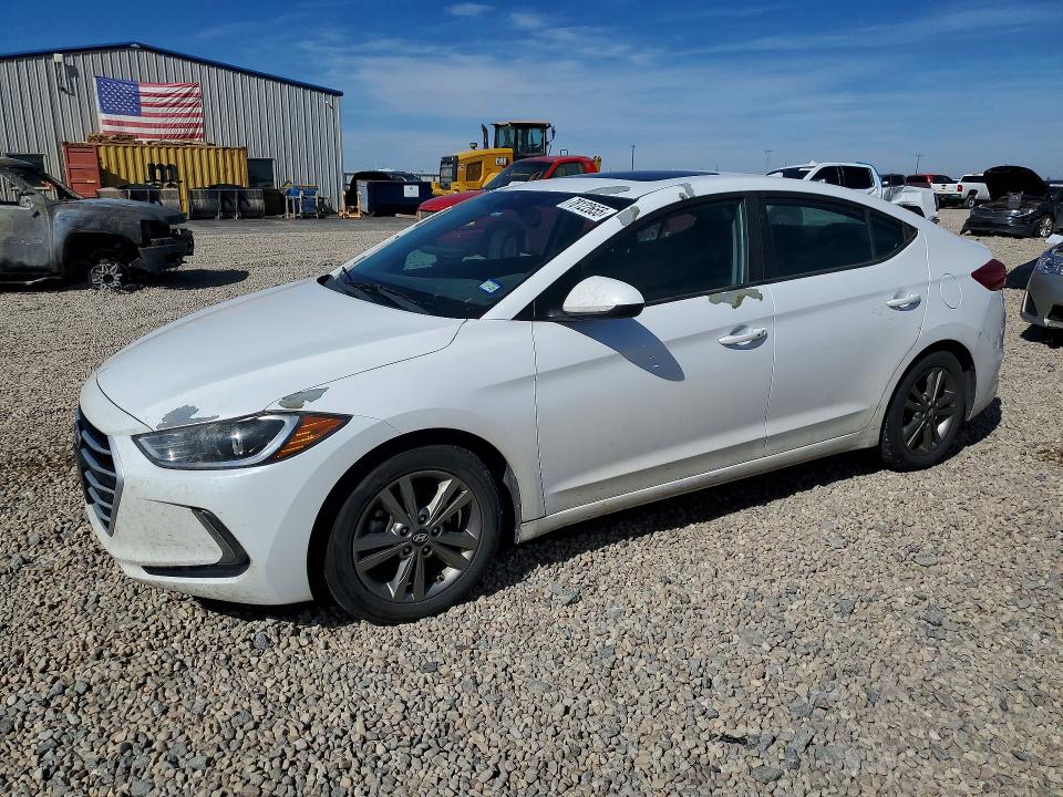 HYUNDAI ELANTRA 2018 with VIN 5NPD84LF8JH366830 - Photo from auction