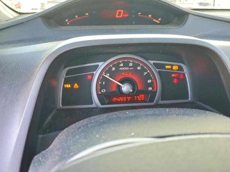 Photo 9 from auction – 2008 HONDA CIVIC SI with VIN 2HGFA55518H711787