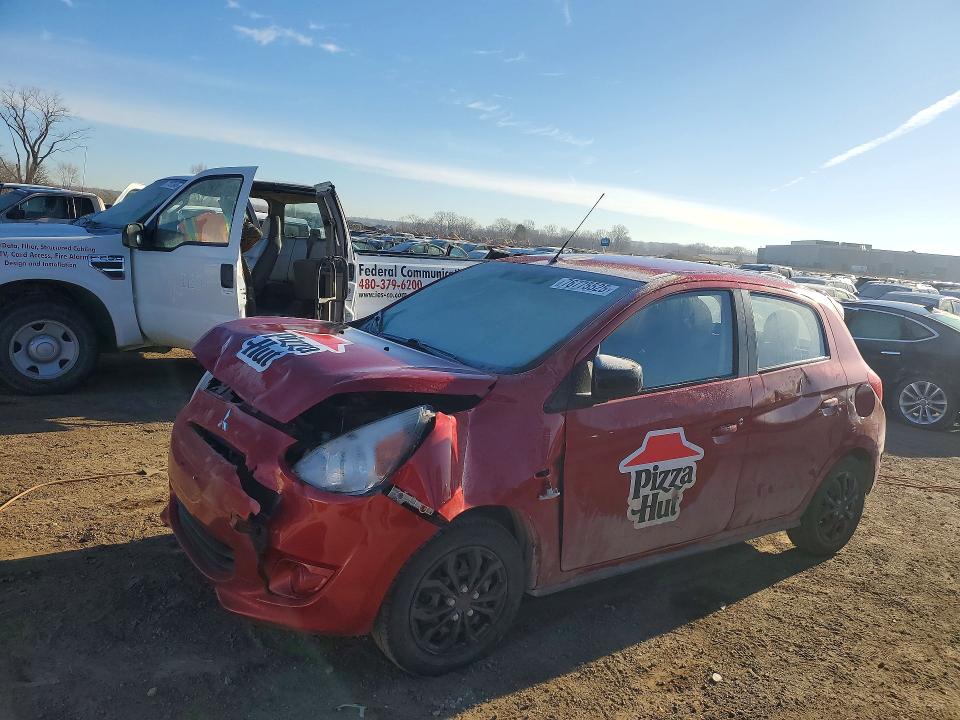 MITSUBISHI MIRAGE DE 2014 with VIN ML32A3HJ3EH010148 - Photo from auction