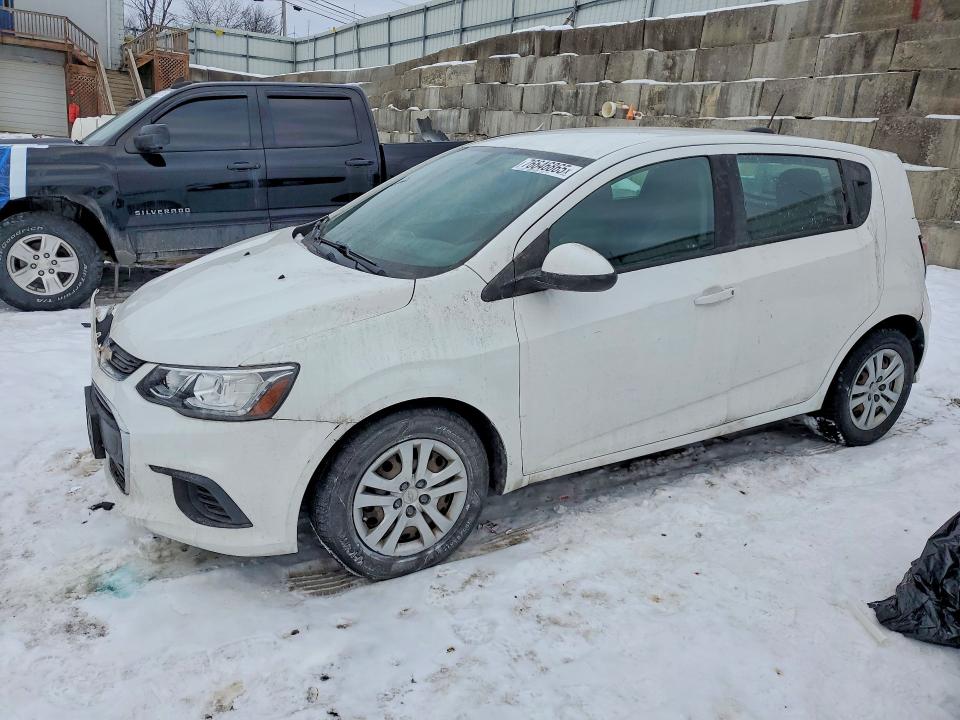 Photo 1 from auction – 2018 CHEVROLET SONIC with VIN 1G1JG6SH7J4113551