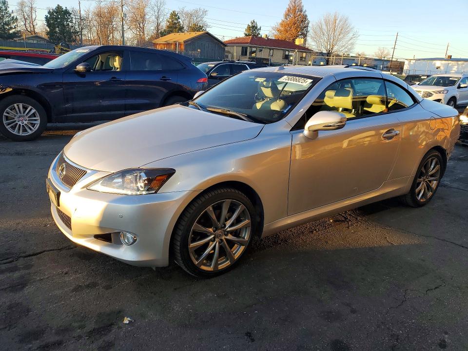 LEXUS IS 250 2013 with VIN JTHFF2C25D2528854 - Photo from auction