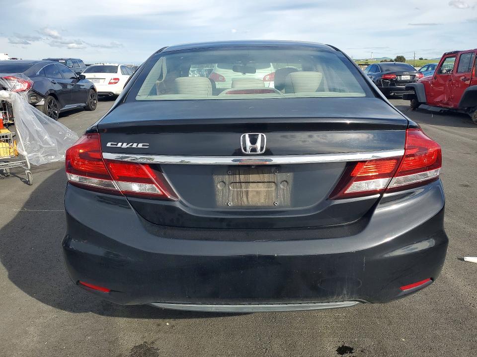 Photo 6 from auction – 2013 HONDA CIVIC with VIN 2HGFB2F82DH536920