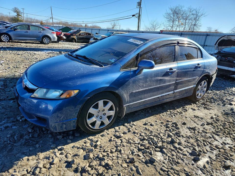 HONDA CIVIC LX 2009 with VIN 2HGFA16579H525289 - Photo from auction