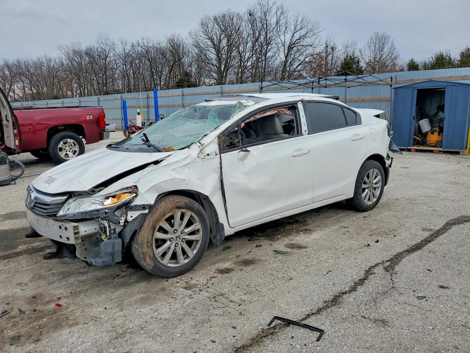 HONDA CIVIC 2012 with VIN 19XFB2F85CE075527 - Photo from auction
