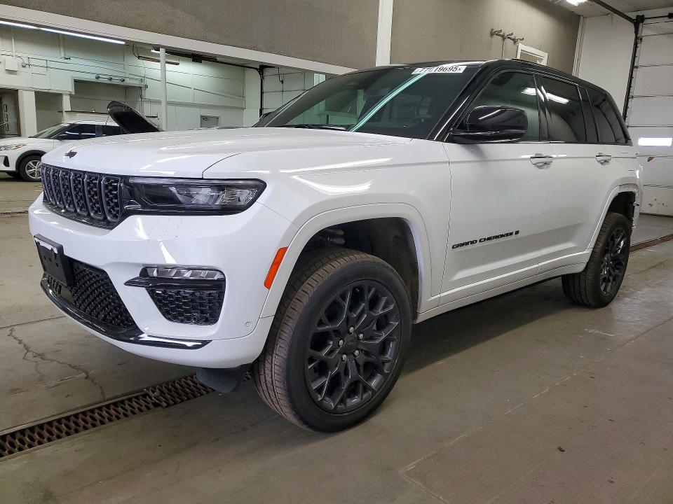 JEEP GRAND CHEROKEE 2025 with VIN 1C4RJHEG3S8763515 - Photo from auction