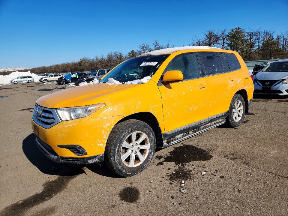 Photo 1 from auction – 2013 TOYOTA HIGHLANDER with VIN 5TDZA3EH9DS041461