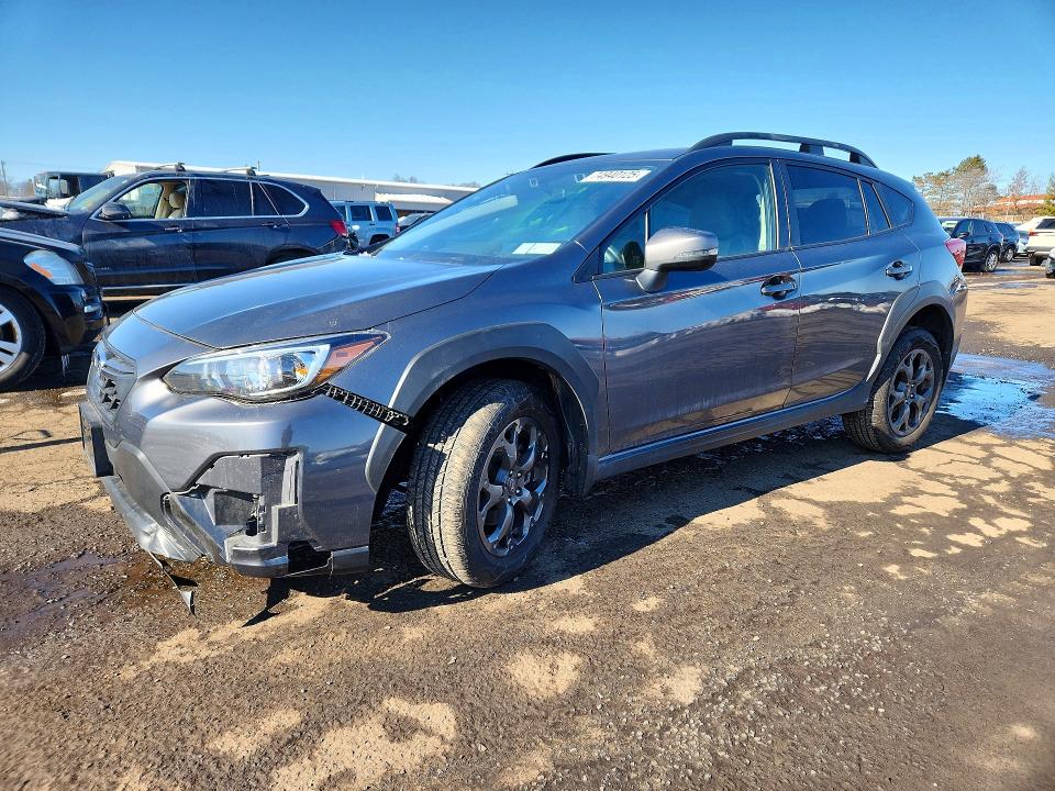 SUBARU CROSSTREK 2022 with VIN JF2GTHSC1NH256881 - Photo from auction