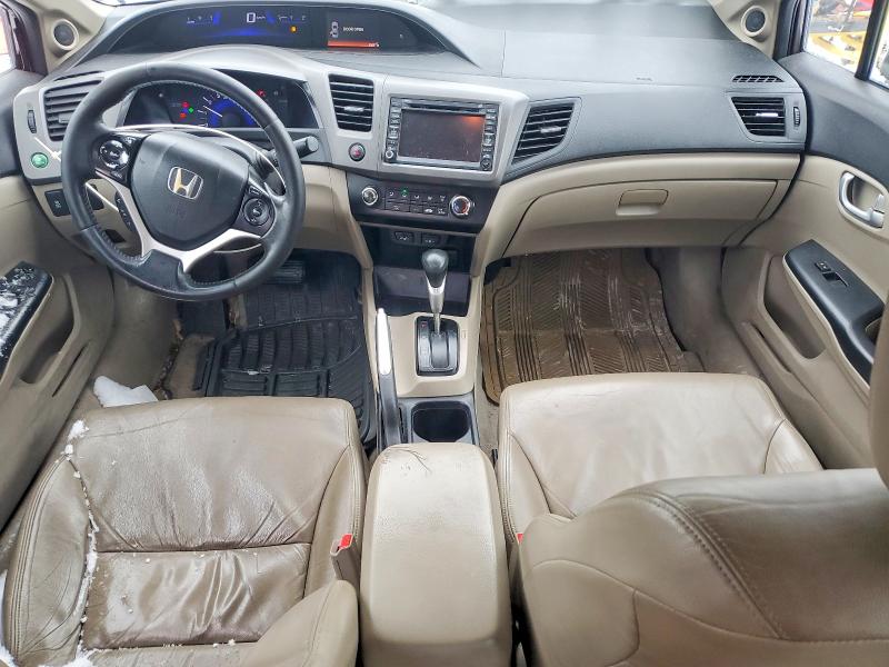 Photo 8 from auction – 2012 HONDA CIVIC with VIN 2HGFB2F94CH018962