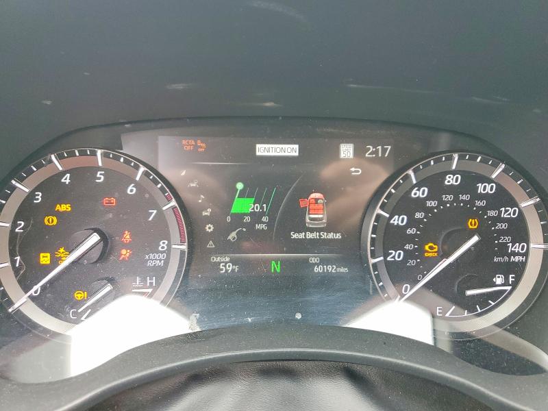 Photo 9 from auction – 2020 TOYOTA HIGHLANDER with VIN 5TDGZRBH2LS036477