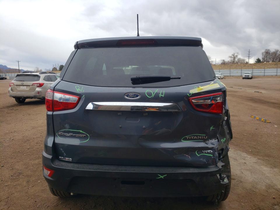 Photo 6 from auction – 2020 FORD ECOSPORT with VIN MAJ6S3KL8LC337084