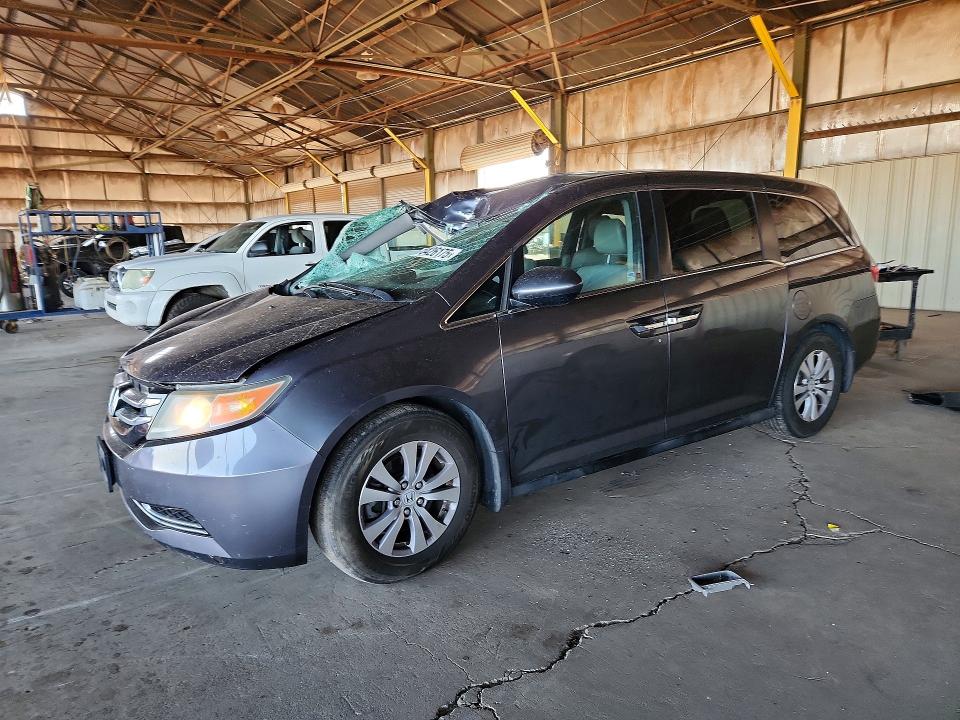 HONDA ODYSSEY EX 2015 with VIN 5FNRL5H63FB131129 - Photo from auction