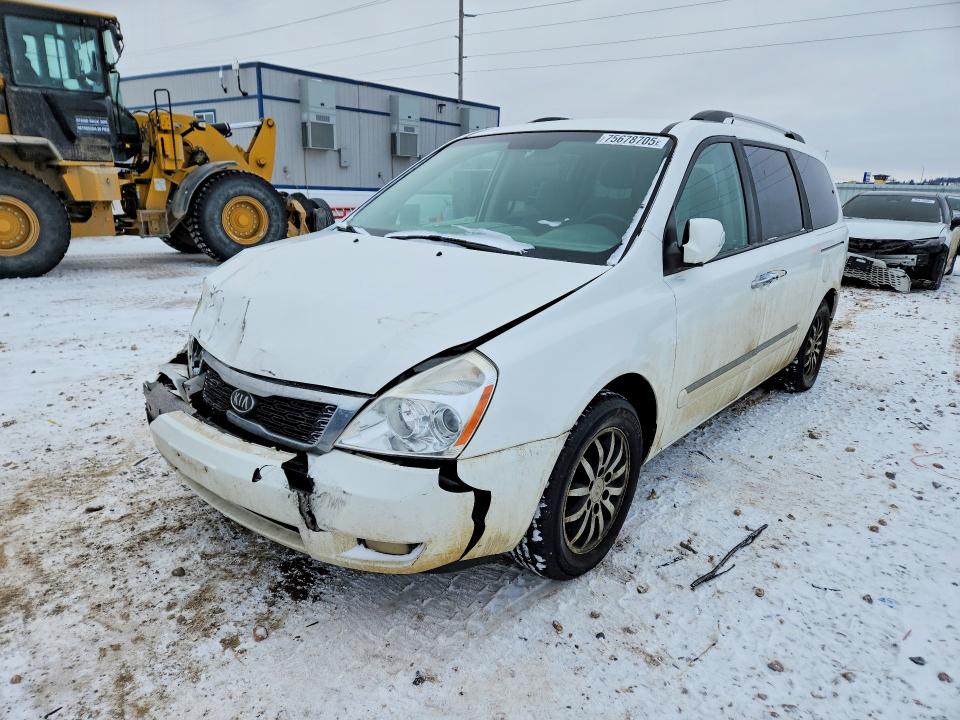 KIA SEDONA 2012 with VIN KNDMH4C79C6455828 - Photo from auction