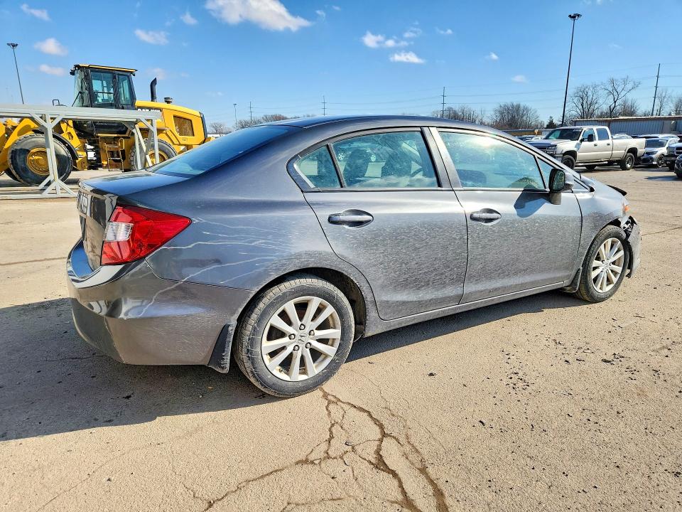 Foto 3 de la subasta – 2012 HONDA CIVIC con VIN 2HGFB2F98CH507378