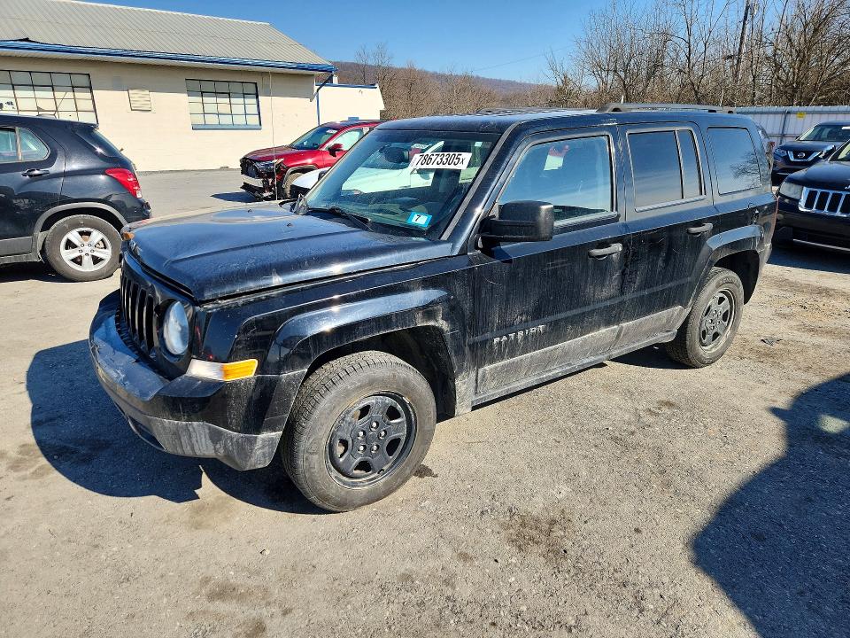 Photo 1 from auction – 2017 JEEP PATRIOT with VIN 1C4NJRBB8HD194688
