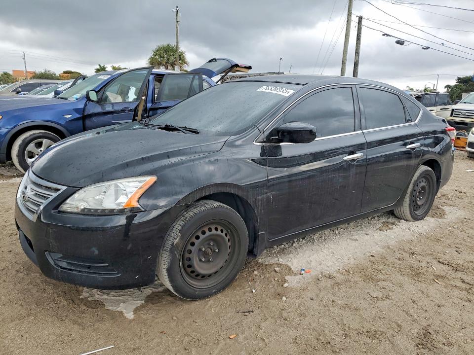 Photo 1 from auction – 2015 NISSAN SENTRA S with VIN 3N1AB7AP9FY307347