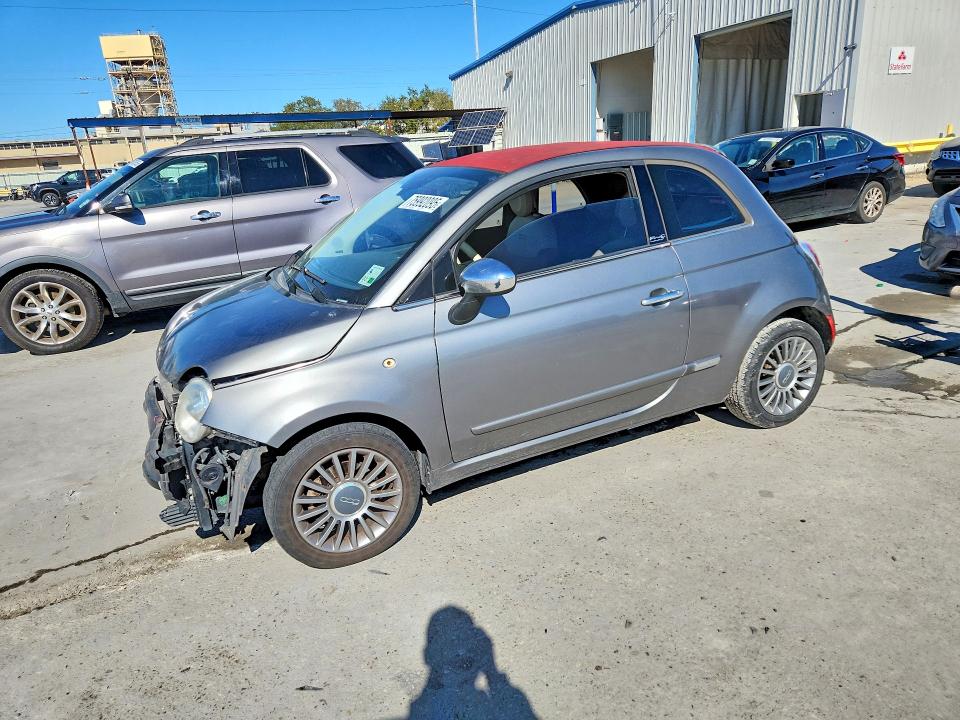 FIAT 500 LOUNGE 2012 with VIN 3C3CFFER4CT145088 - Photo from auction