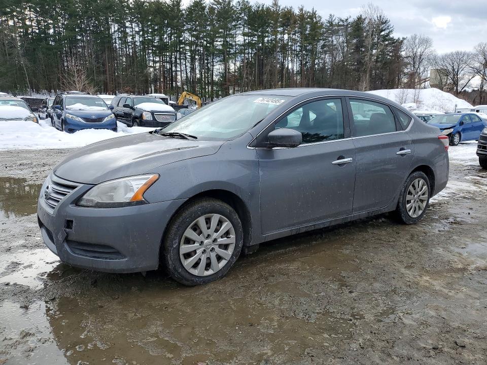NISSAN SENTRA S 2015 with VIN 3N1AB7AP8FL651152 - Photo from auction