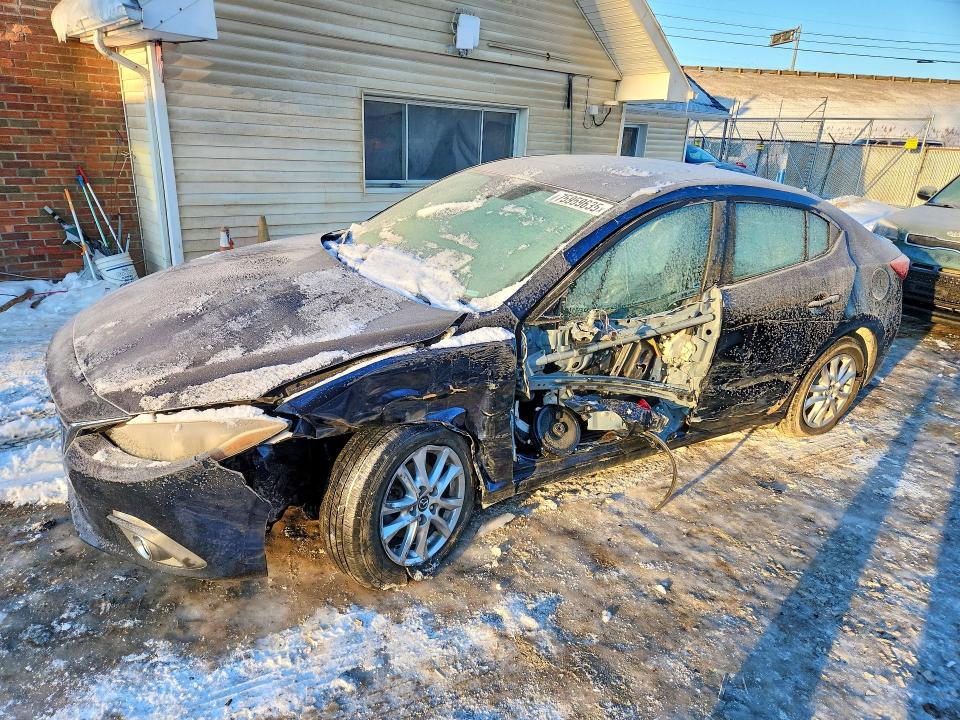 MAZDA 3 GRAND TO 2014 with VIN JM1BM1W79E1111946 - Photo from auction