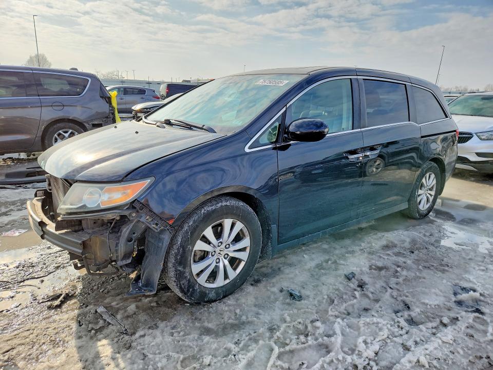 HONDA ODYSSEY EX 2016 with VIN 5FNRL5H61GB152613 - Photo from auction