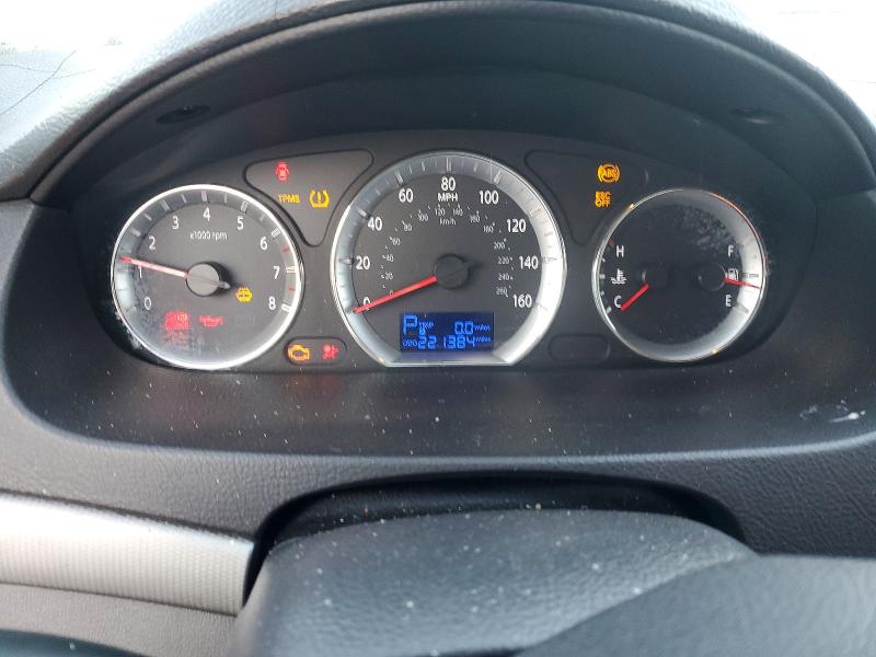 Photo 9 from auction – 2010 HYUNDAI SONATA with VIN 5NPET4AC9AH609783
