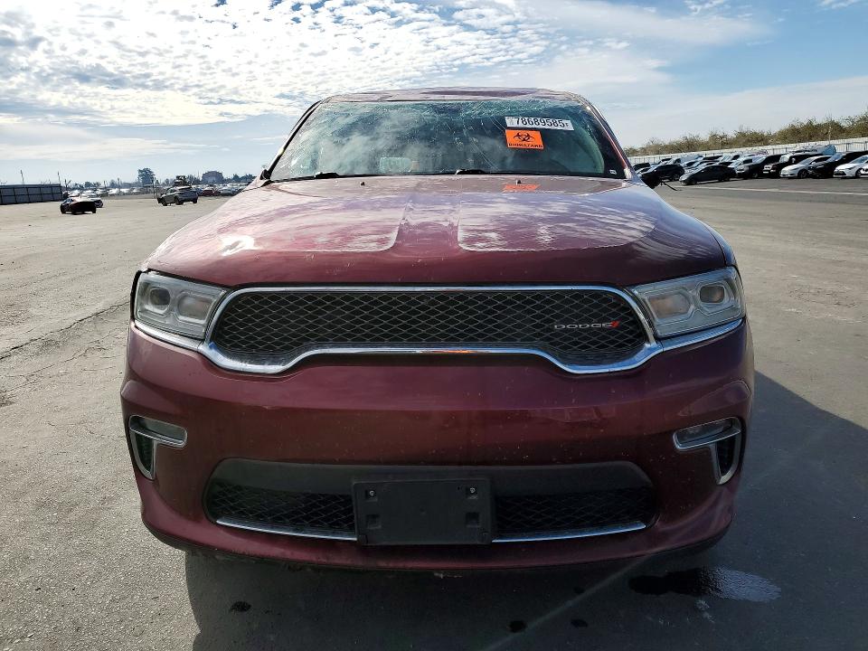 Photo 5 from auction – 2021 DODGE DURANGO with VIN 1C4RDHAG6MC882494