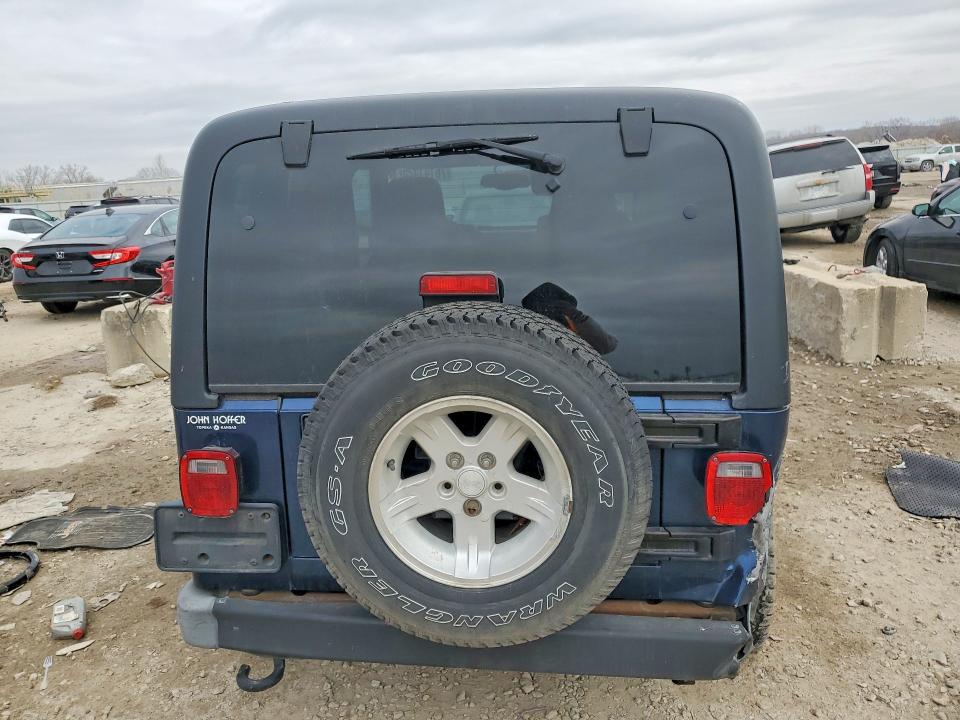 Photo 6 from auction – 2004 JEEP WRANGLER / TJ with VIN 1J4FA49S14P760948