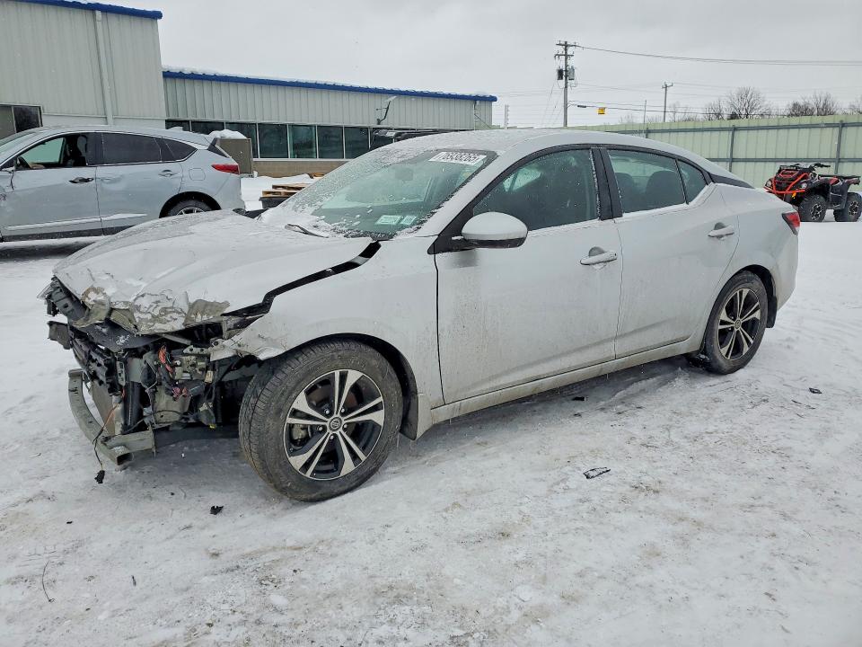 NISSAN SENTRA 2022 with VIN 3N1AB8CV4NY224537 - Photo from auction