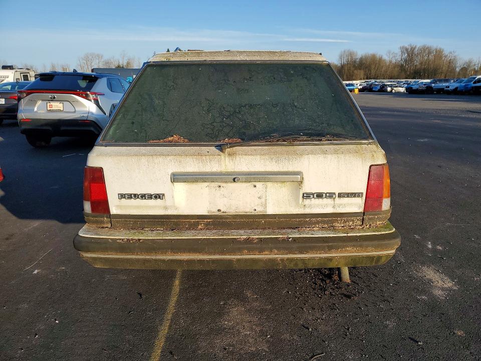 Photo 6 from auction – 1988 PEUGEOT 505 GLS with VIN VF3BF81F2JS424901