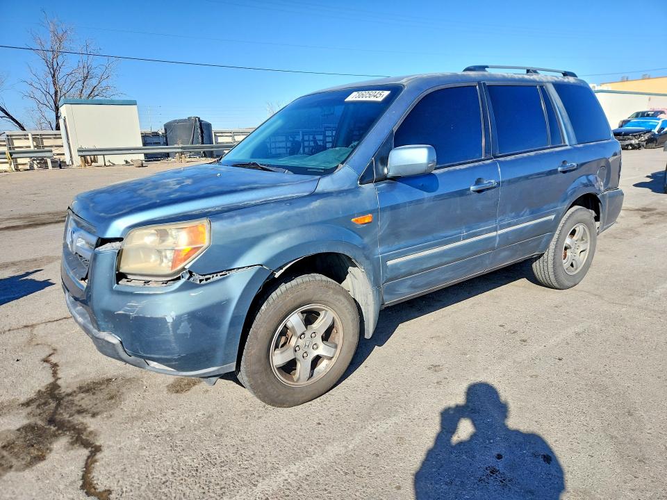 HONDA PILOT 2007 with VIN 5FNYF28497B002894 - Photo from auction
