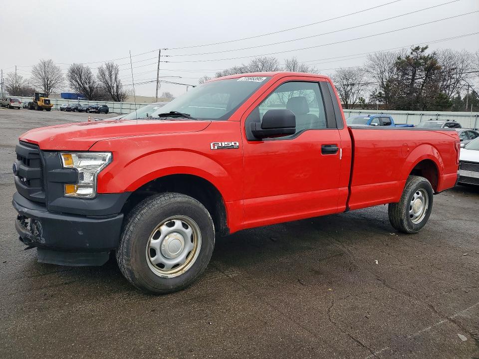 FORD F150 2016 with VIN 1FTMF1C80GKD92595 - Photo from auction