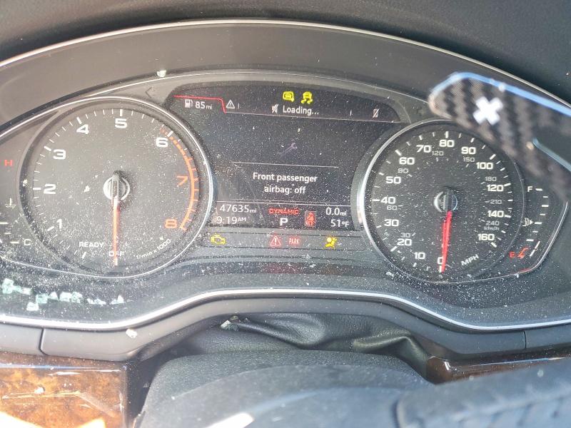 Photo 9 from auction – 2019 AUDI A4 with VIN WAUGMAF4XKA055875