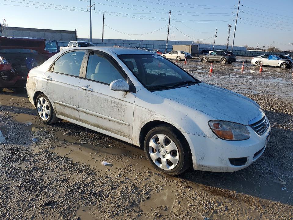 Photo 4 from auction – 2008 KIA SPECTRA with VIN KNAFE121185523577