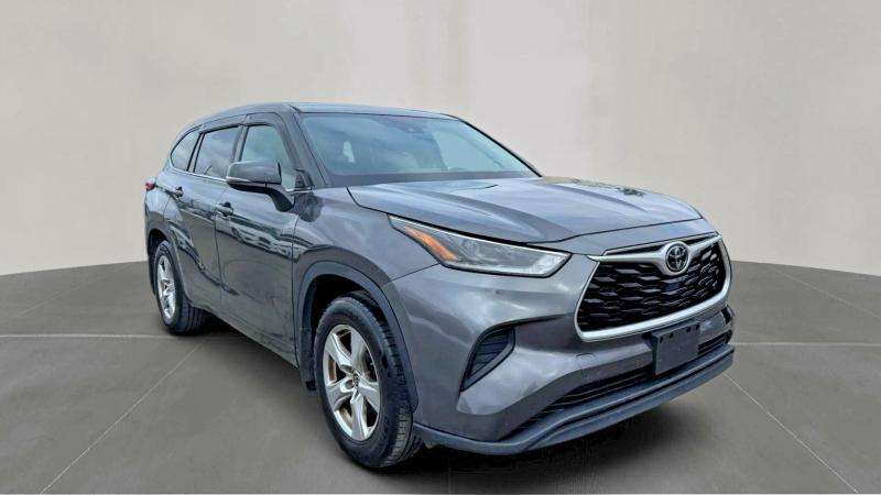 TOYOTA HIGHLANDER 2021 with VIN 5TDCZRBH2MS554363 - Photo from auction