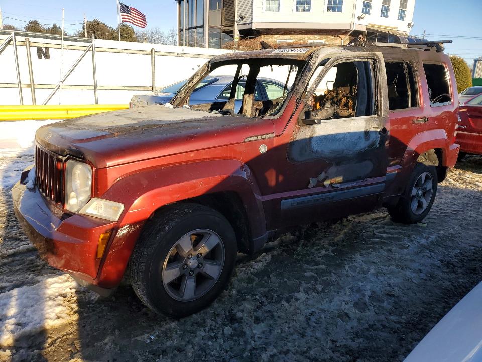 JEEP LIBERTY 2008 with VIN 1J8GN28K18W236224 - Photo from auction